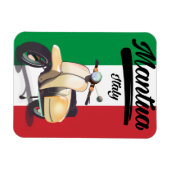 Mantua Italien Reiseplakat Magnet (Horizontal)