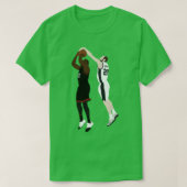 Manu Ginobili Block auf James Harden T-Shirt (Design vorne)