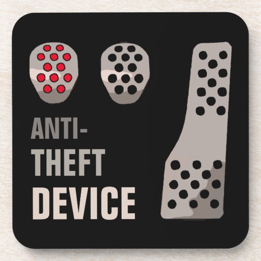 MANUAL Anti-Diebstahl Getränkeuntersetzer (Vorderseite)