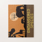 MANUAL - gefährdet Puzzle (Vertikal)