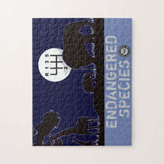 MANUAL - gefährdet Puzzle (Vertikal)