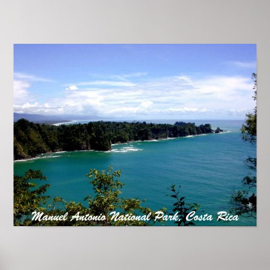 Manuel Antonio Nationalpark, Costa Rica Poster (Vorne)