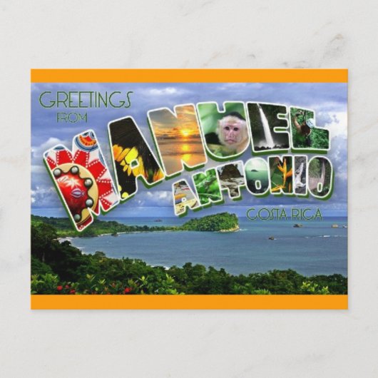 Manuel Antonio Postcard Postkarte (Vorderseite)