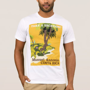 Manuel Antonio, Reiseplakat Costa Rica T-Shirt