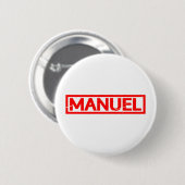 Manuel Briefmarke Button (Vorne & Hinten)