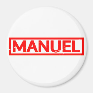 Manuel Briefmarke Magnet