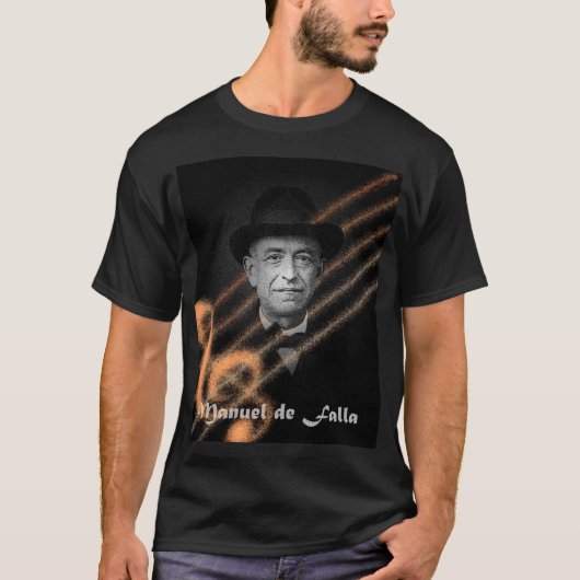 Manuel de Falla T-Shirt (Vorderseite)