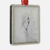 Manuel Garcia Silbernes Ornament (Rechts)