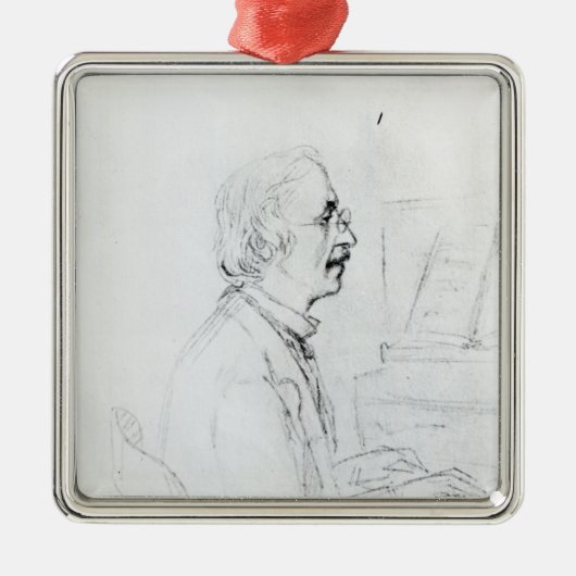 Manuel Garcia Silbernes Ornament (Vorne)