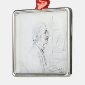 Manuel Garcia Silbernes Ornament (Links)