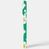 Manuell gezeichnet Daisy-Blume für Monogramm Case-Mate iPhone Hülle (Rückseite / Links)