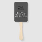 Manuelle Fans von benutzerdefinierten Heimwerkern Fächer (Rückseite)