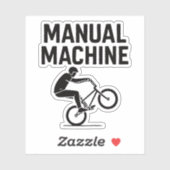 Manuelle Maschine Aufkleber (Blatt)