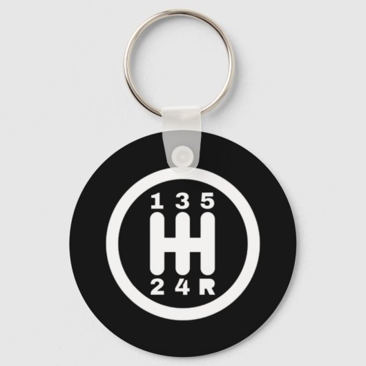 Manuelle Schaltgestaltung Schlüsselanhänger (Vorderseite)