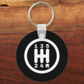 Manuelle Schaltgestaltung Schlüsselanhänger (Vorderseite)