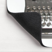 Manuelle Schreibmaschine Mousepad (Ecke)