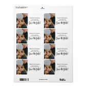 Manuelle SkriptWedding Save the Date Foto (Vorne)