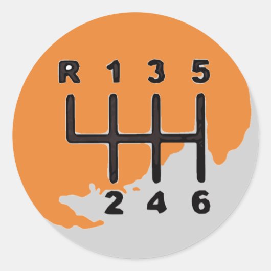 MANUELLE ÜBERMITTLUNG - FARBEN RUNDER AUFKLEBER (Vorderseite)