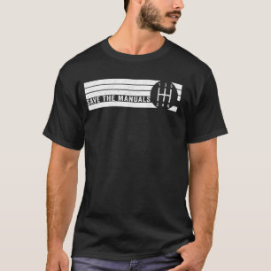Manuelle Übertragung mit 5 Geschwindigkeiten drei  T-Shirt