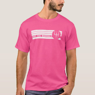 Manuelle Übertragung mit vier Geschwindigkeiten: D T-Shirt