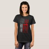 Manuelle Umschaltung der US-Flagge T-Shirt (Vorne ganz)