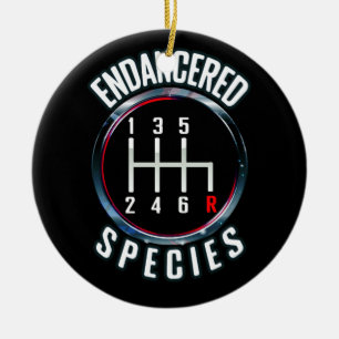 Manuelle Verschiebung des Griffs der gefährdeten A Keramik Ornament