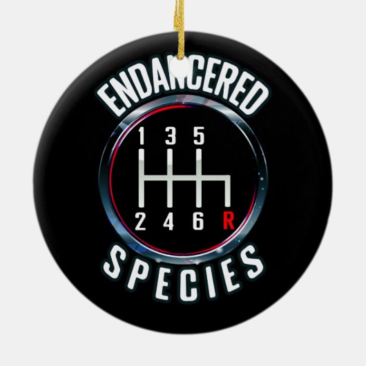 Manuelle Verschiebung des Griffs der gefährdeten A Keramik Ornament (Hinten)