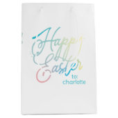 Manuelles Gradientenskript Mittlere Geschenktüte (Vorderseite)