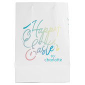 Manuelles Gradientenskript Mittlere Geschenktüte (Rückseite)