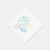 Manuelles Gradientenskript Serviette (Ecke)
