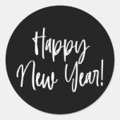 Manuelles Zeichnen von Skripten für benutzerdefini Runder Aufkleber (Vorderseite)