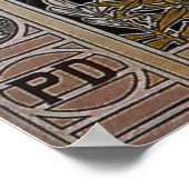 Manufacture Royale Corsets ~ Belgien ~ 1897 Poster (Ecke)