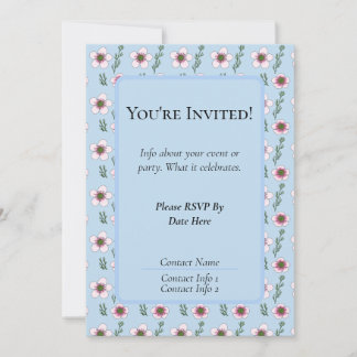 Manuka-Blume Ankündigung