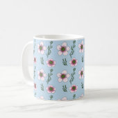 Manuka-Blume Kaffeetasse (Vorderseite Links)