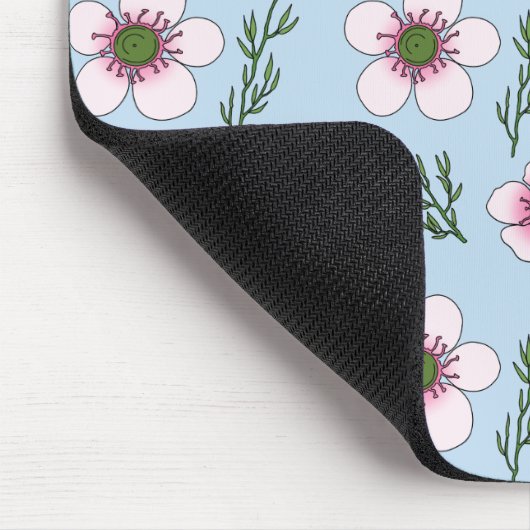 Manuka-Blume Mousepad (Ecke)