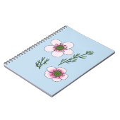 Manuka-Blume Notizblock (Linke Seite)