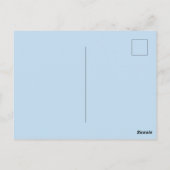 Manuka-Blume Postkarte (Rückseite)