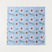 Manuka-Blume Wandteppich (Vorderseite (Horizontal))