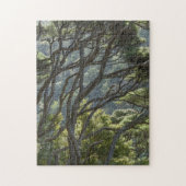 Manuka Tree Forest Neuseeland Puzzle (Vertikal)