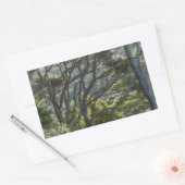 Manuka Tree Forest Neuseeland Rechteckiger Aufkleber (Umschlag)