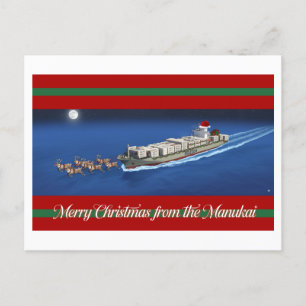 Manukai Christmas Post Card 2025 Feiertagspostkarte