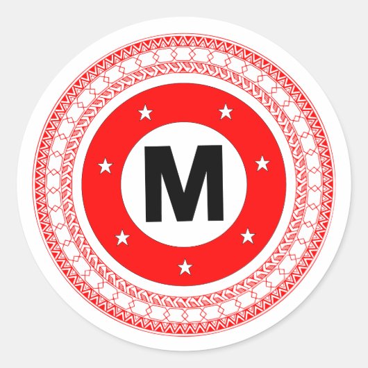 Manukai Tribal Meatball Sticker (Vorderseite)