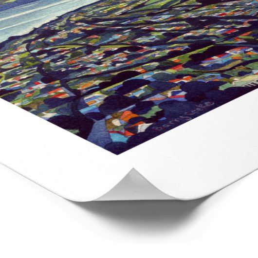 Manukau Heads Poster (Ecke)