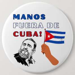 Manus Fuera De Cuba Button