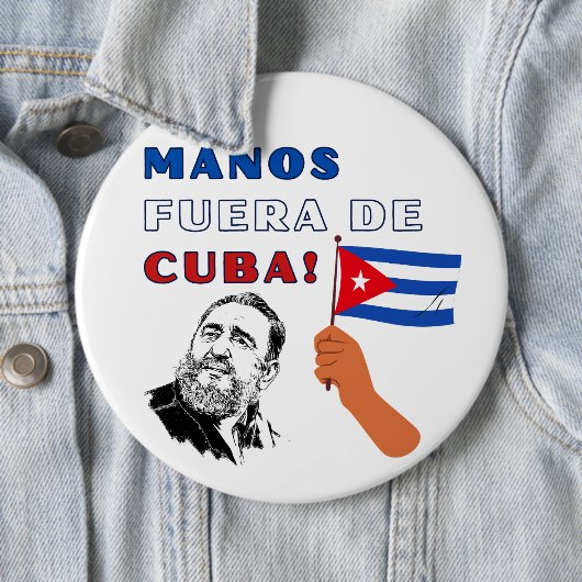Manus Fuera De Cuba Button (Beispiel)