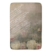 Manuscript d'Amour - Bathmat Badematte (Vorderseite Vertikal)