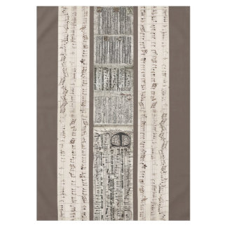 Manuskript für ein Fest Tischdecke