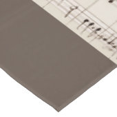 Manuskript für ein Fest Tischdecke (Schrägansicht)