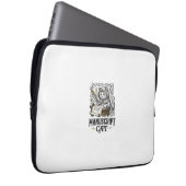 Manuskript Katze Mittelalterliche Manuskript Vinta Laptopschutzhülle (Vorne Rechts)