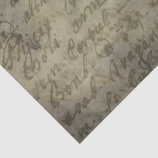 Manuskriptzeitschrift für antikes verblasstes Perg Seidenpapier (Ausschnitt)